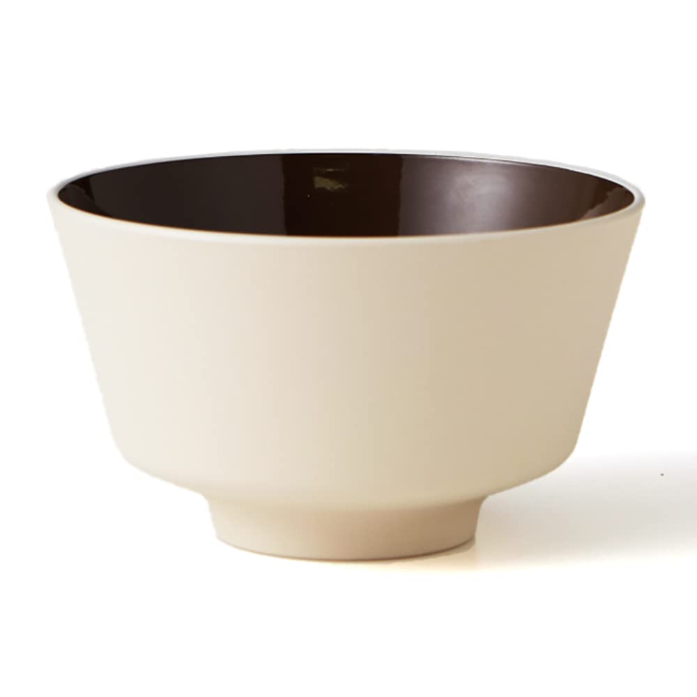 Takenaka OWAN dry lacquer (rectangular bowl), finish, ivory, 11.6×6.8cm