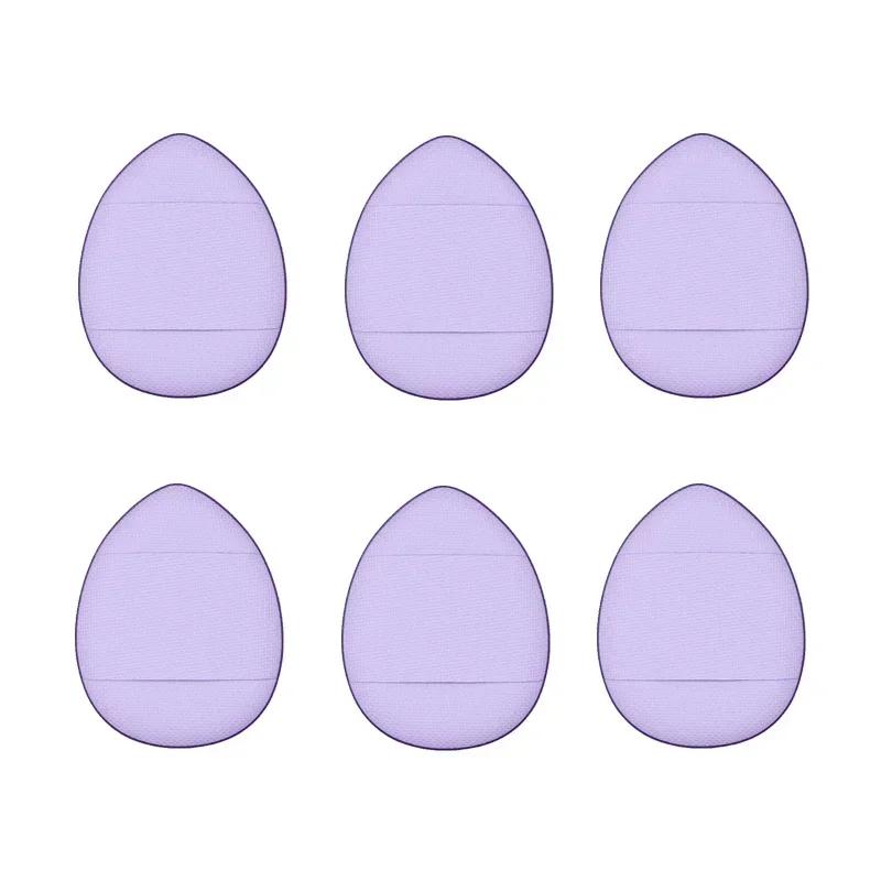 6/10Pcs Mini Finger Puff Foundation Small Air Cushion Powder Sponge Face Concealer BB Cream Cosmetic Applicator Makeup Tools