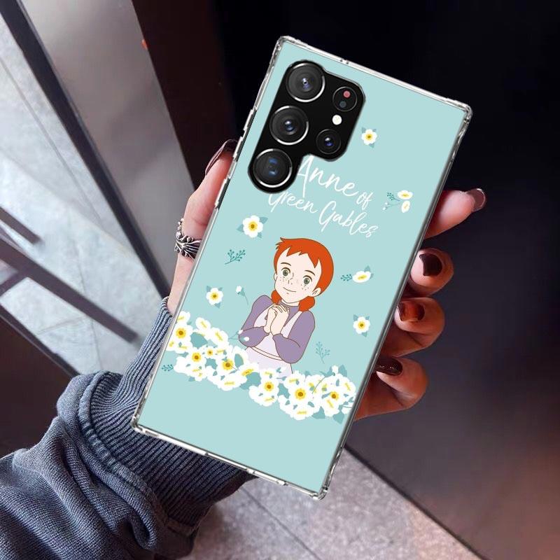 A-Anne Of Green Gables Shirley Phone Case For Samsung Galaxy S23 S24 S25 Edge S26 Ultra S22 + S21 Plus S20 FE Cover Silicone Pri