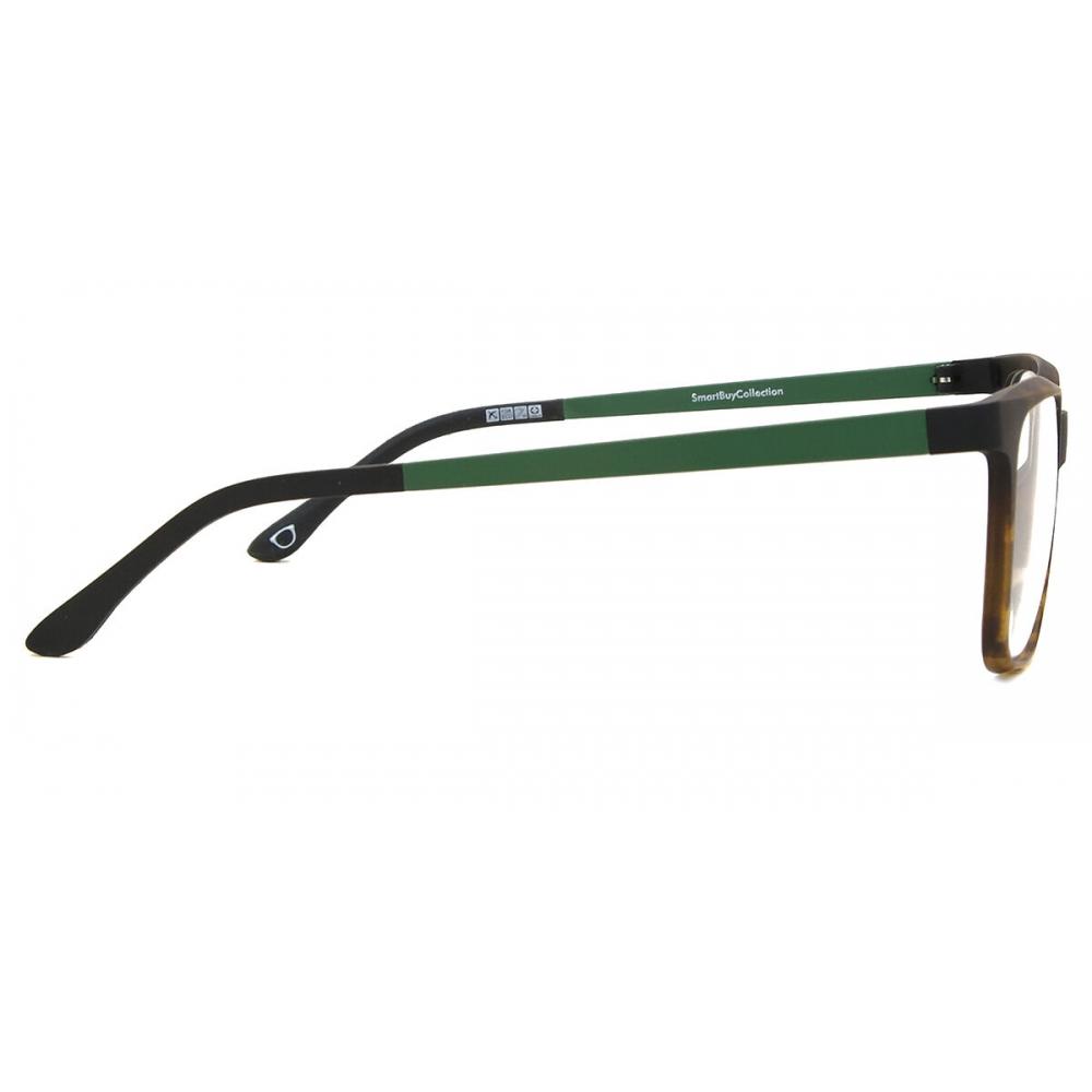 Clip On SqUare Tortoise SmartbUy collectiOn Briggs With Clip On U 0302 76m fashiOn Unisex Eyeglasses