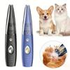 New Pet Paw Trimmer With Vacuum Suction Cordless Electric Professional 2 Modes For Dog Cat Paws Face Grooming Clippers
