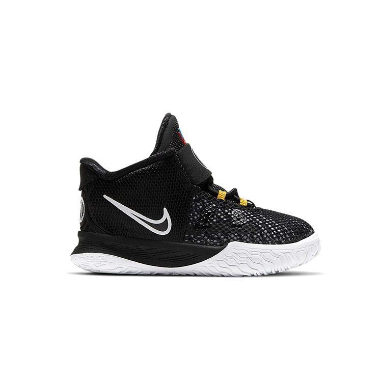 Nike Kyrie 7 Mid top Basketball Shoes Black White Infant And Toddler CT4980-002