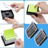 Desktop Note Container Clear Plastic Note Organiser Box Pull Out Sticky Notes Dispenser For School Office Home Use