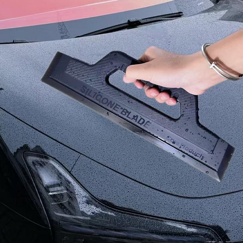 Silicone Car Wiper Blade & Squeegee: Gentle On Paint, Superior Glass Cleaning