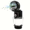 Solar Camping Lantern With Fan Portable Stretchable Electric Fan Emergency Light Outdoor Lighting Rechargeable LED Tent Light