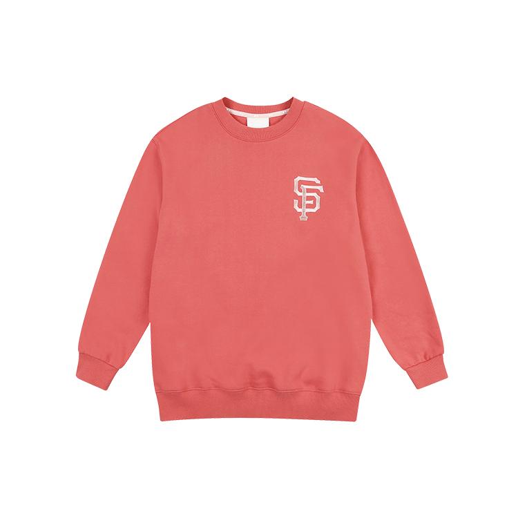 

New MLB Sweatshirts Women s Pink 31MT53061-14O XS