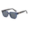 Retro Square Frame Sunglasses with Metal Hinges – Stylish European & American Design for Summer Personality