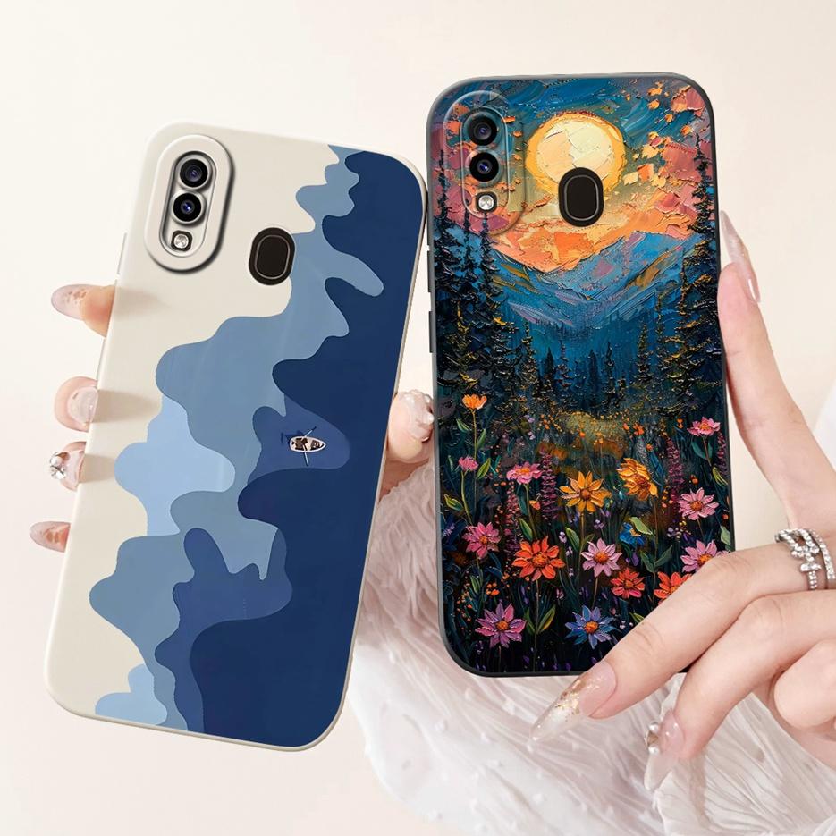 For Samsung Galaxy A20 A30 Case New Luxury Candy Painted Cover Soft Silicone Case For Samsung A30 A 20 Galaxy A20s Fundas Bumper