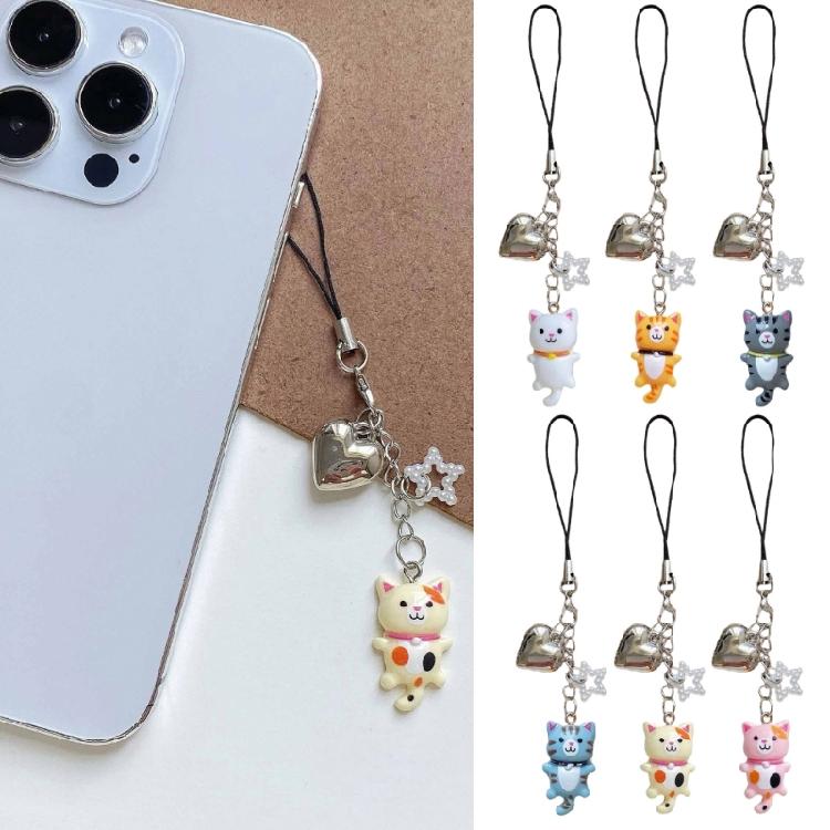 Stylish Handmade Beaded Cats Designs Fashionable Multipurpose Phone and Bag Decoration Accessory Daily Casual Use