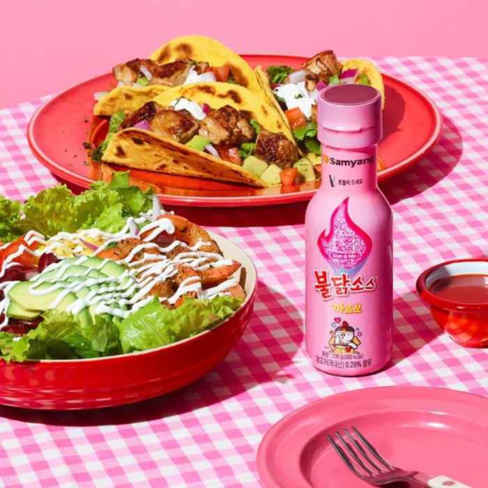 Buldak Hot Chicken Sauce 4 Flavors-K FOOD