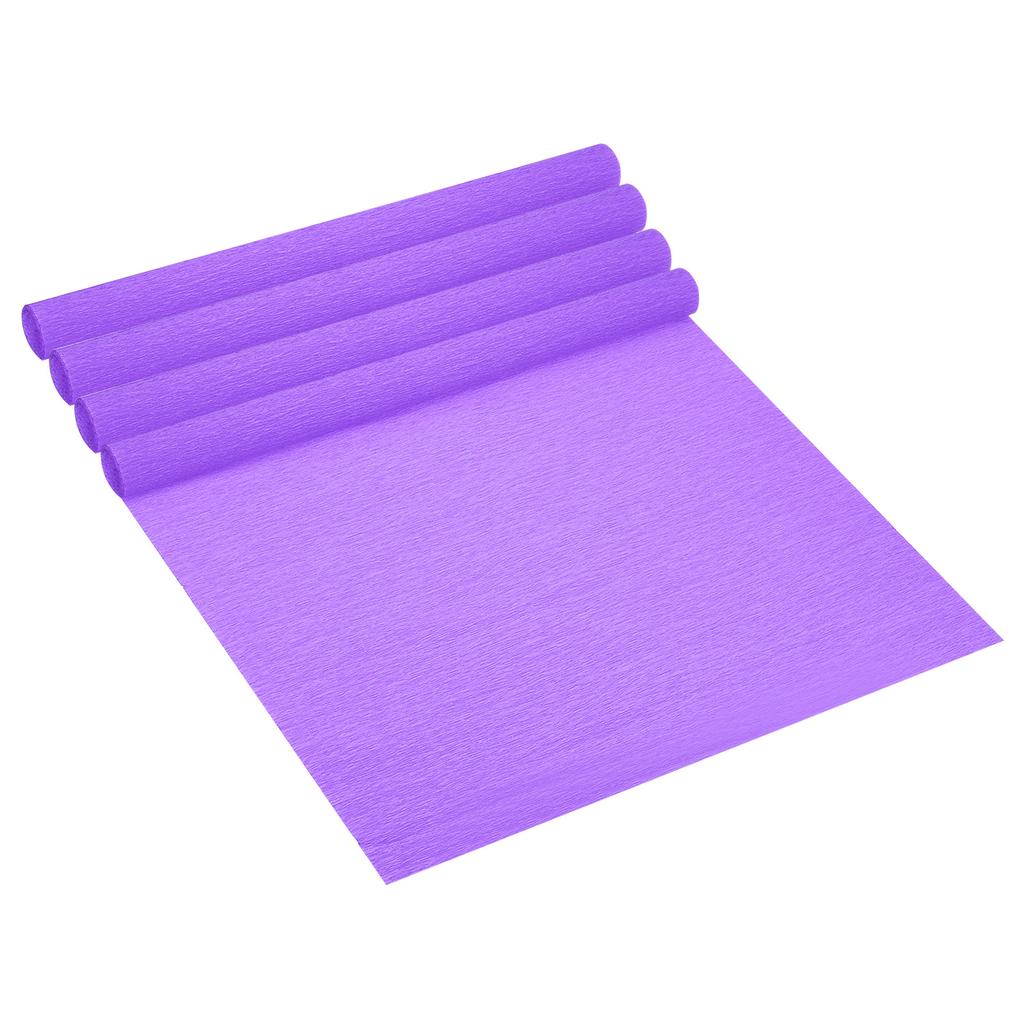 4 Rollen 250x50cm Krepppapier Girlanden Weiches Papier Girlande Blatt DIY Basteln Blumenherstellung Verpackung Party Geburtstag Hochzeit Deko