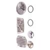 50cc 70cc 90cc 110cc Motorcycle Oil Cooler Adapter Engine Cylinder Cover Horizontal Engine Adapter Engine Cylinder Cover