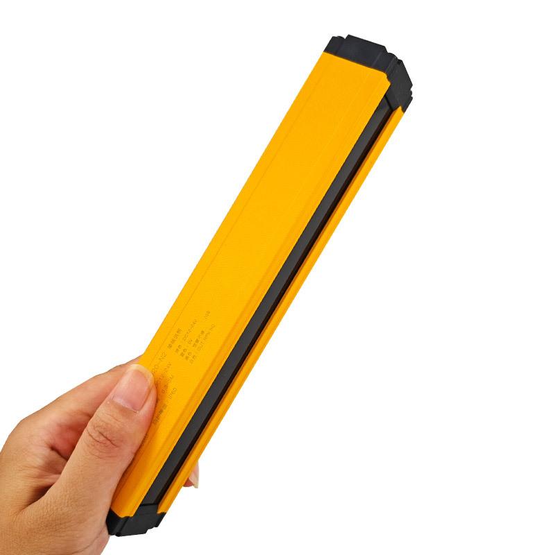 Safety Light Curtain Sensor 20mm 40mm Pitch Area Protection Device Industrial Infrared Grating Barrier NPN PNP Output 12-24V DC