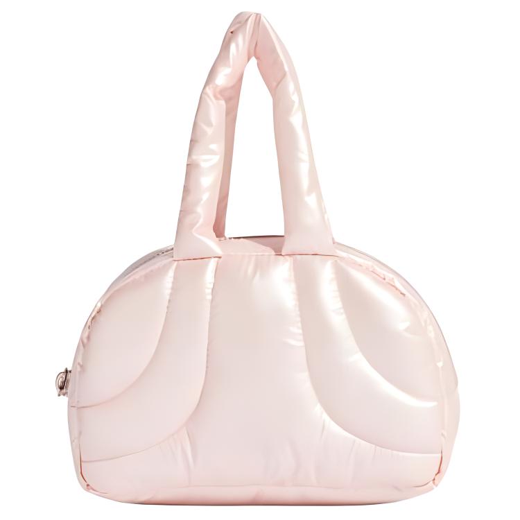 

New Adidas Metallic Mini Bowling Bag Sandy Pink Met IY7040 22.9*5.1*15.2CM