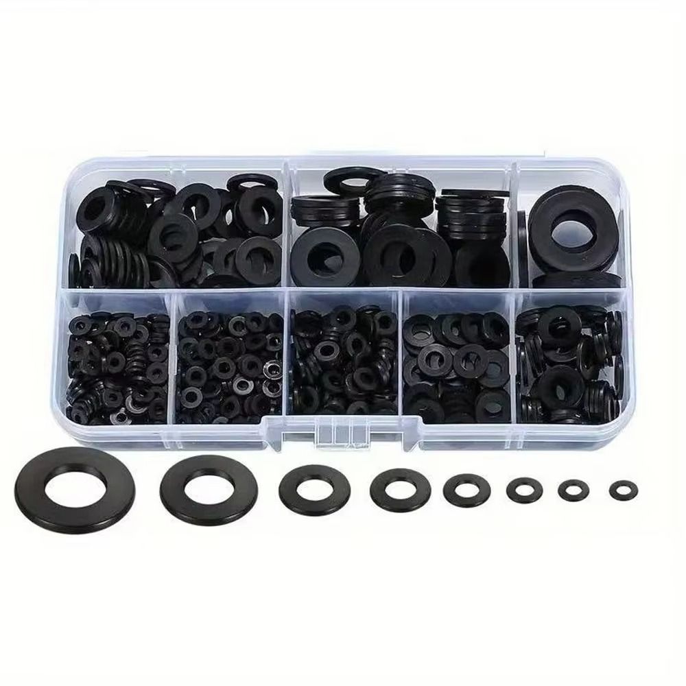 Flat Ring Flat Washers Waterproof Rubber Gaskets Gaskets Assortment Kit  Water Pipe Repair