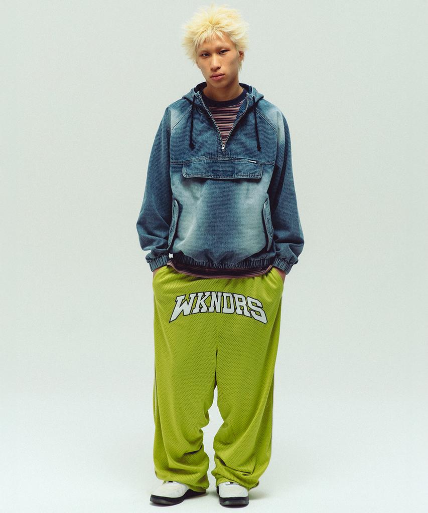 WKNDRS Court Mesh Track Pants (Lime)