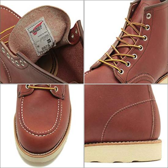 JAPAN genuine Wing RW8875 Classic Work Mock Toe Orola Set Portage Red Brown Red Compatible Please Choose Please Choose Please Choose Please Choose