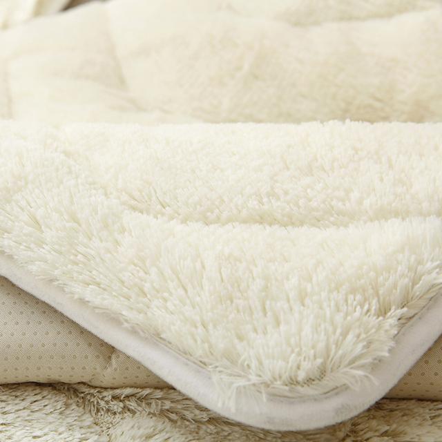 Simple Nordic Thickened Plush Sofa Cushion Household Living Room Anti -Skid Sofa Cover Winter Warm Cushion