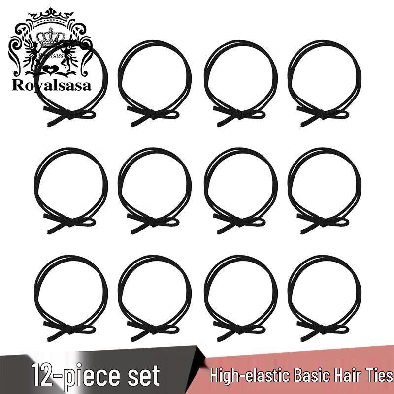 Royal Sasa Women s 12-Pack High Elastic Hair Ties