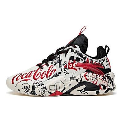 Coca Cola X Buty Taty Męskie Sneakersy Czarne Białe Czerwone 112018088S-1