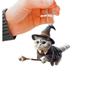 Cute Riding Broom Magic Cat Pattern Acrylic Pendant Car Decoration Accessories