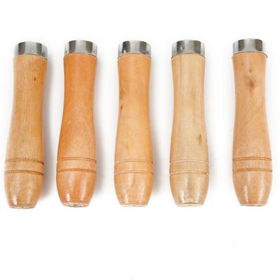 11cm Wooden File Handle 5pcs Accessory Collar File For