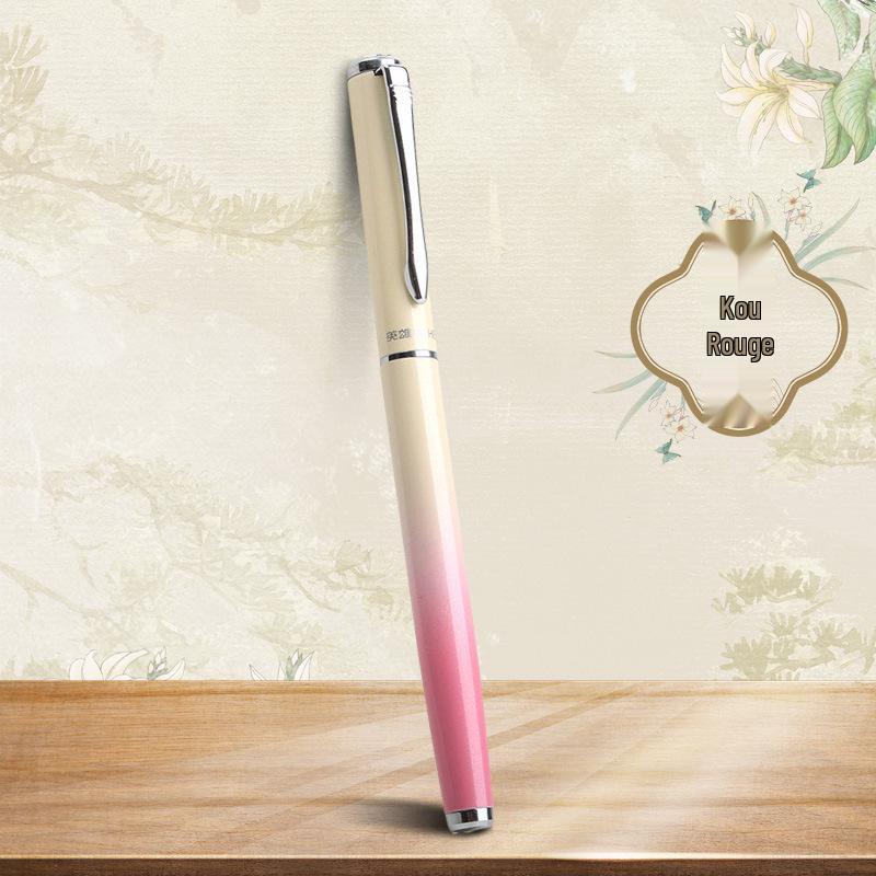 Hero 0.38 Pink Tender Peach Pen - Perfect for Heartfelt Writing Practice, Ideal for Third Grade Students Dark Nib