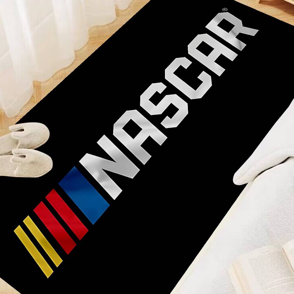 N-NASCARS Racing Car Floor Mat Rectangle Anti-slip Home Soft Badmat Front Door Indoor Outdoor Mat Hotel Decor Mat