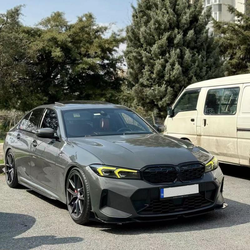 CSL Yellow Daytime Running Light Boards For 2023 2024 BMW 3 Series G20 G21 G28 LCI 320i 330i 330e M340i Headlight DRL US Spec