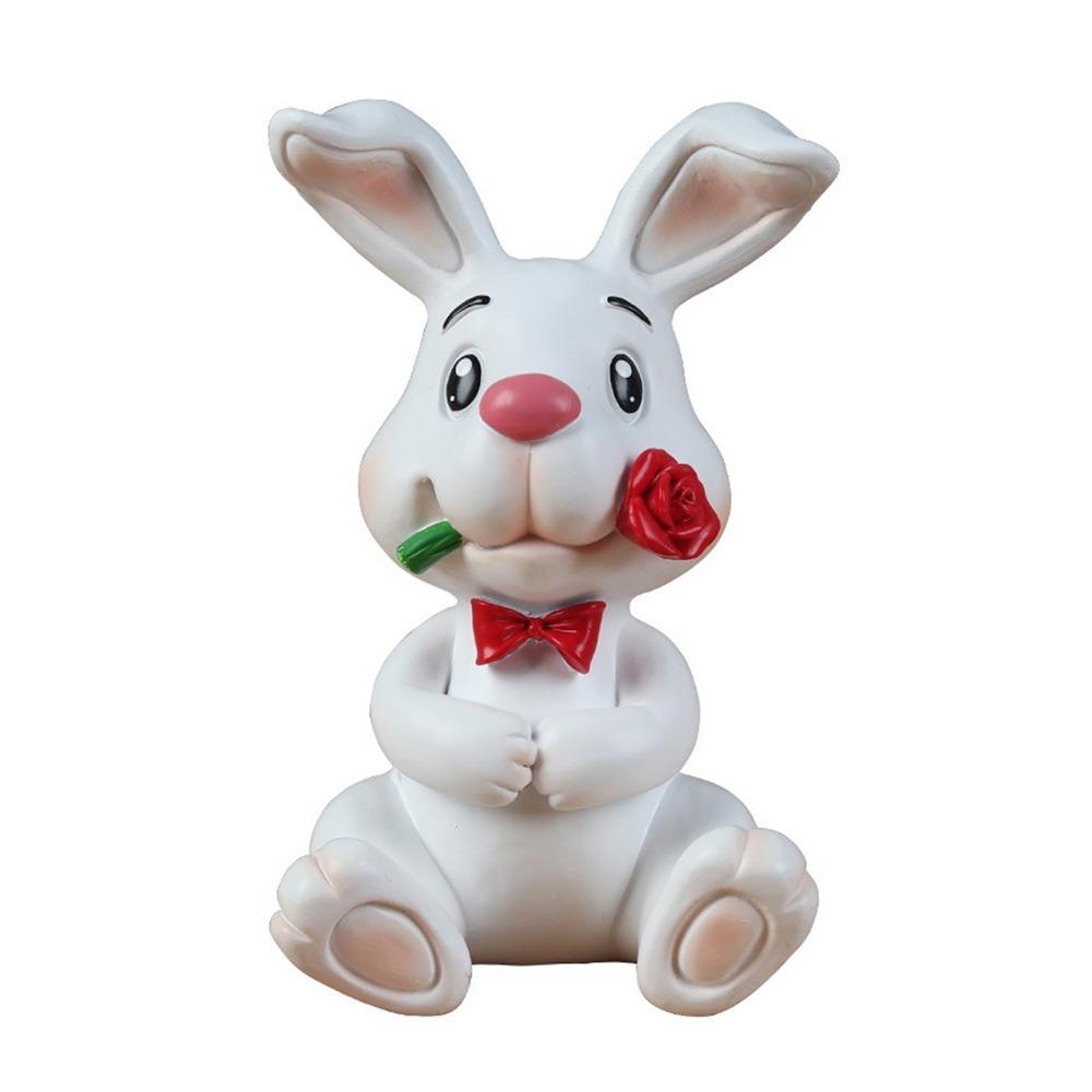 White Eyeglass Holder 16*10cm Sunglass Holder Creative Animal Decorative Holder Home Decoration
