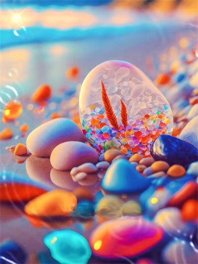 Diamond Painting Embroidery Kit Heart Stone Seaside Home Decor Mosaic Cross Stitch Love Beach Scenery Crystal Picture