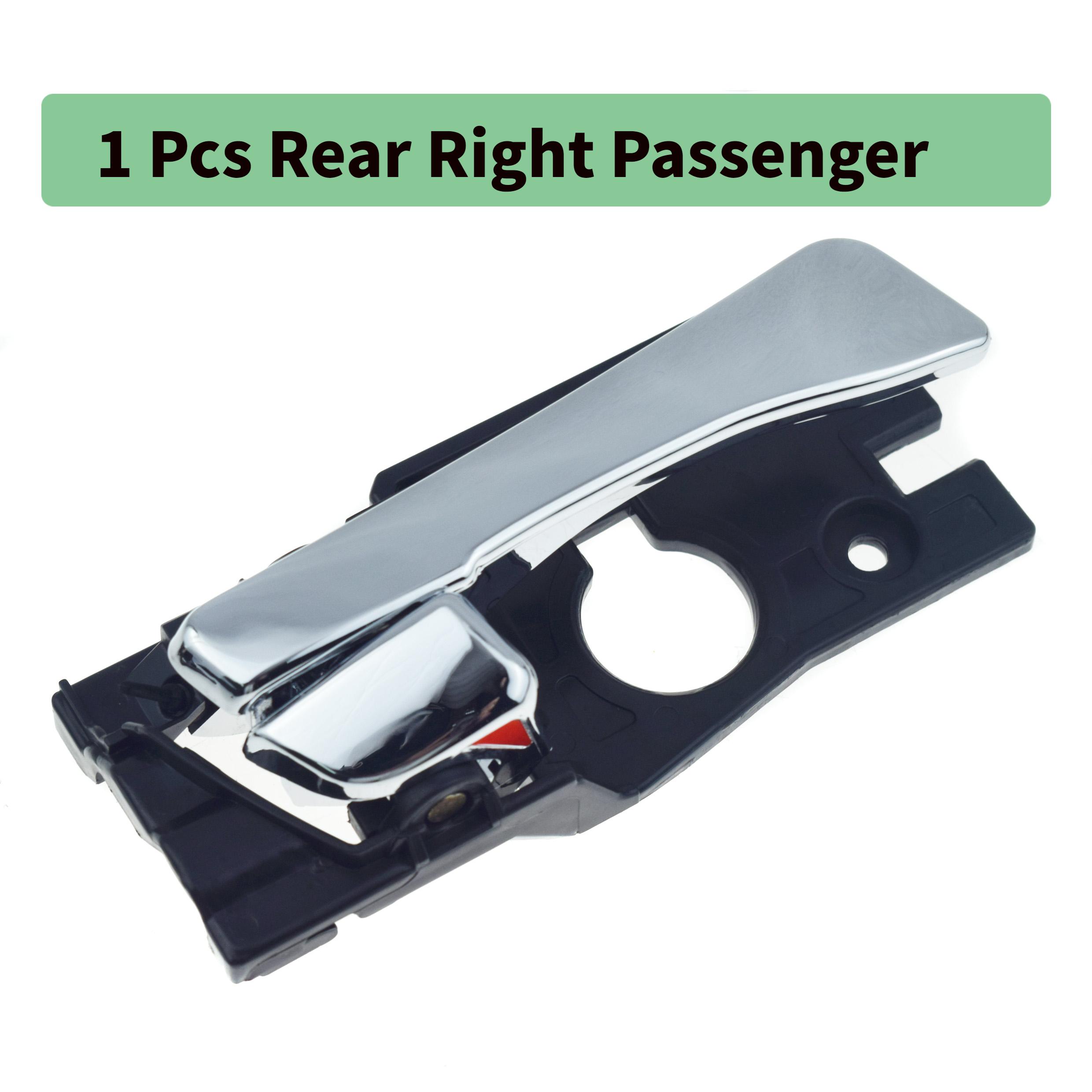 

Chrome ide Car Door Handle Front Rear Left Driver or Right Passenger For Hyundai Accent 1.6L i25 Solaris Verna Dodge Attitude Rear Right 1 pc