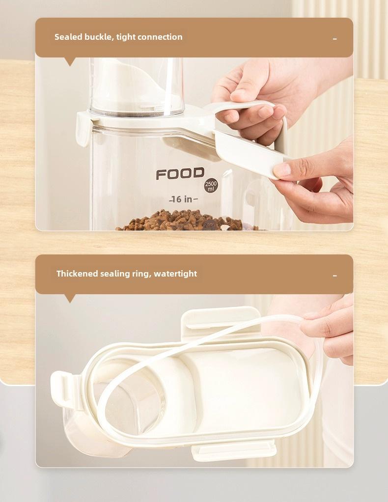 Moisture-Proof Vacuum Sealed Pet Food Storage Barrel with Free Shipping