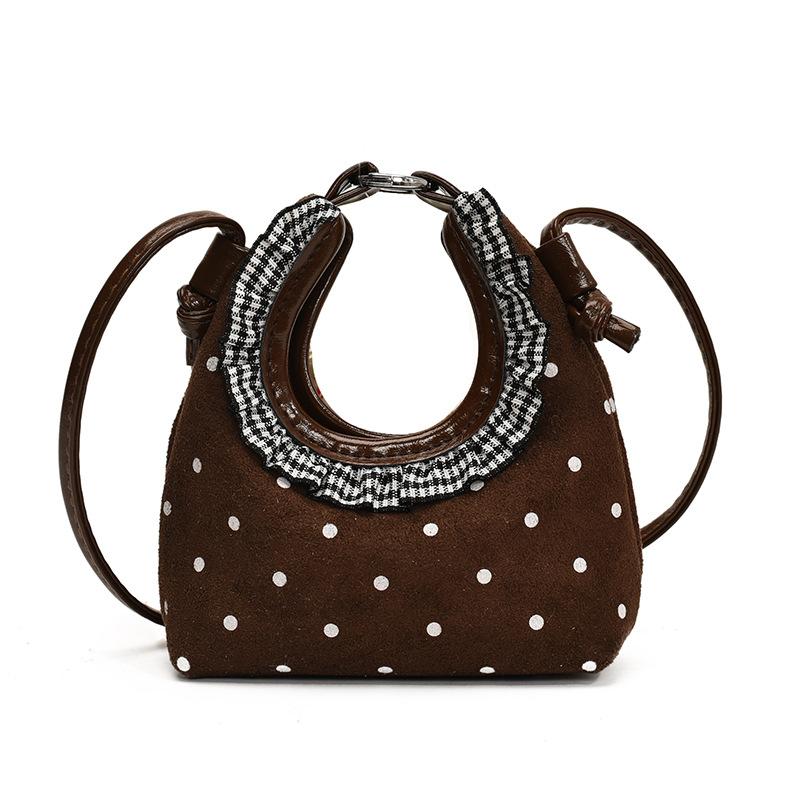 Niche mini bag women's summer new fashion messenger bag high-end portable dumpling bag