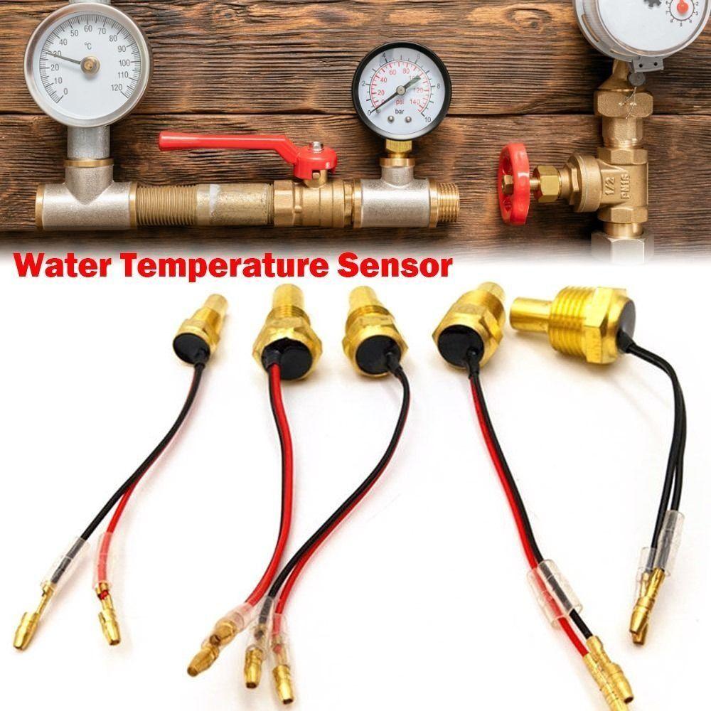 1Pcs 12V/24V Digital Temperature Sensor Temp Sender For Car Truck Gauge Electric Meter