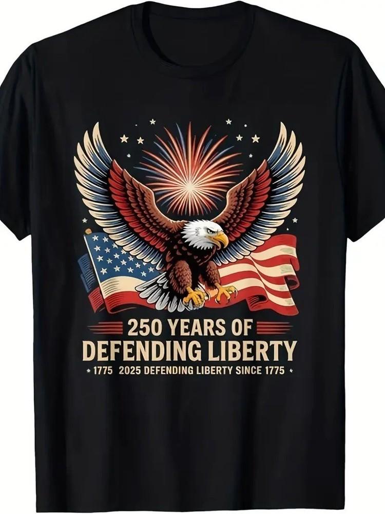 Men S Patriotic USA Army 250th Anniversary 2025 T-Shirt S-5XL Q89451 Unisex T-Shirt XL