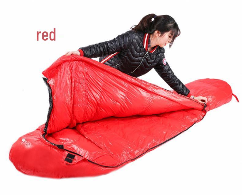 Goose Down Mummy Sleeping Bag -