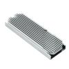M.2 2280 SSD Heatsink Anodized Aluminium Alloy Fast Heat Conduction M.2 2280 SSD Cooler for Desktop Computer Gray