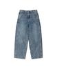 LMR Two-Way Balloon Wash Denim Pants Blue