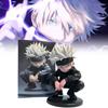 Adorable Sitting Gojo Satoru Pvc Figure 16cm Quality Anime Jujutsu Kaisen Decor