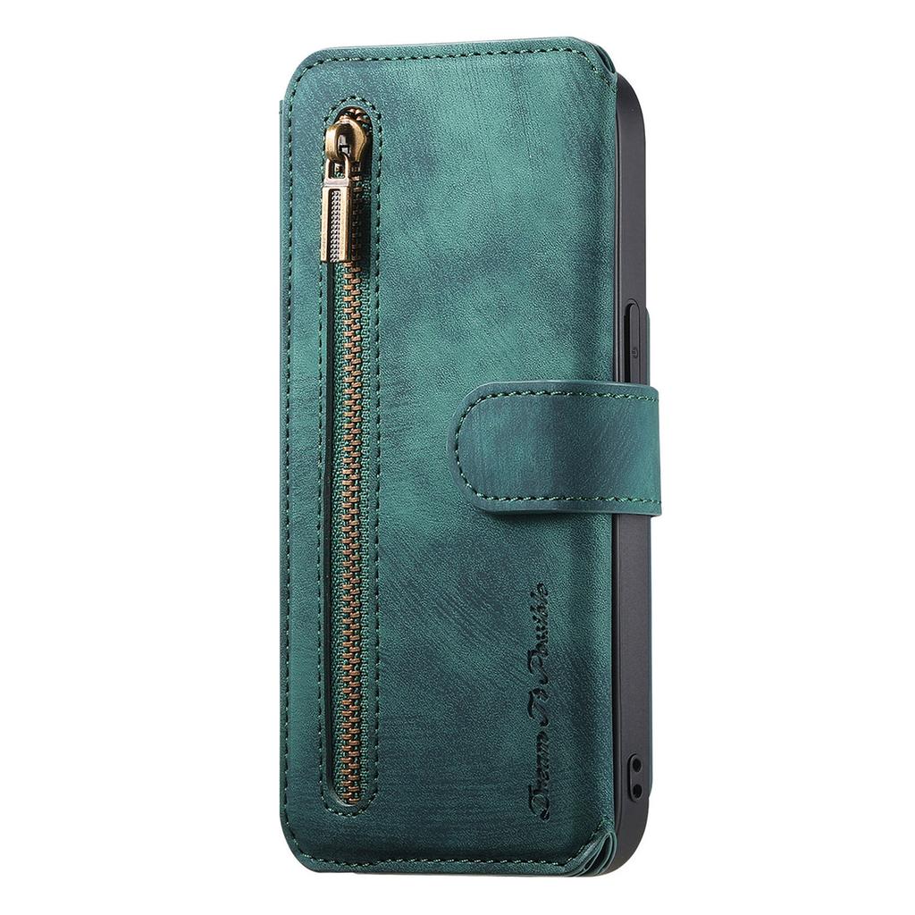 3-in-1 Luxury Leather Wallet Case for OnePlus 11/Nord CE3/13R/Xperia 1 VII/Nothing CMF Phone 2 Pro/3a.w/ Stand, Shockproof, RFID, Multi-Slot & Zipper