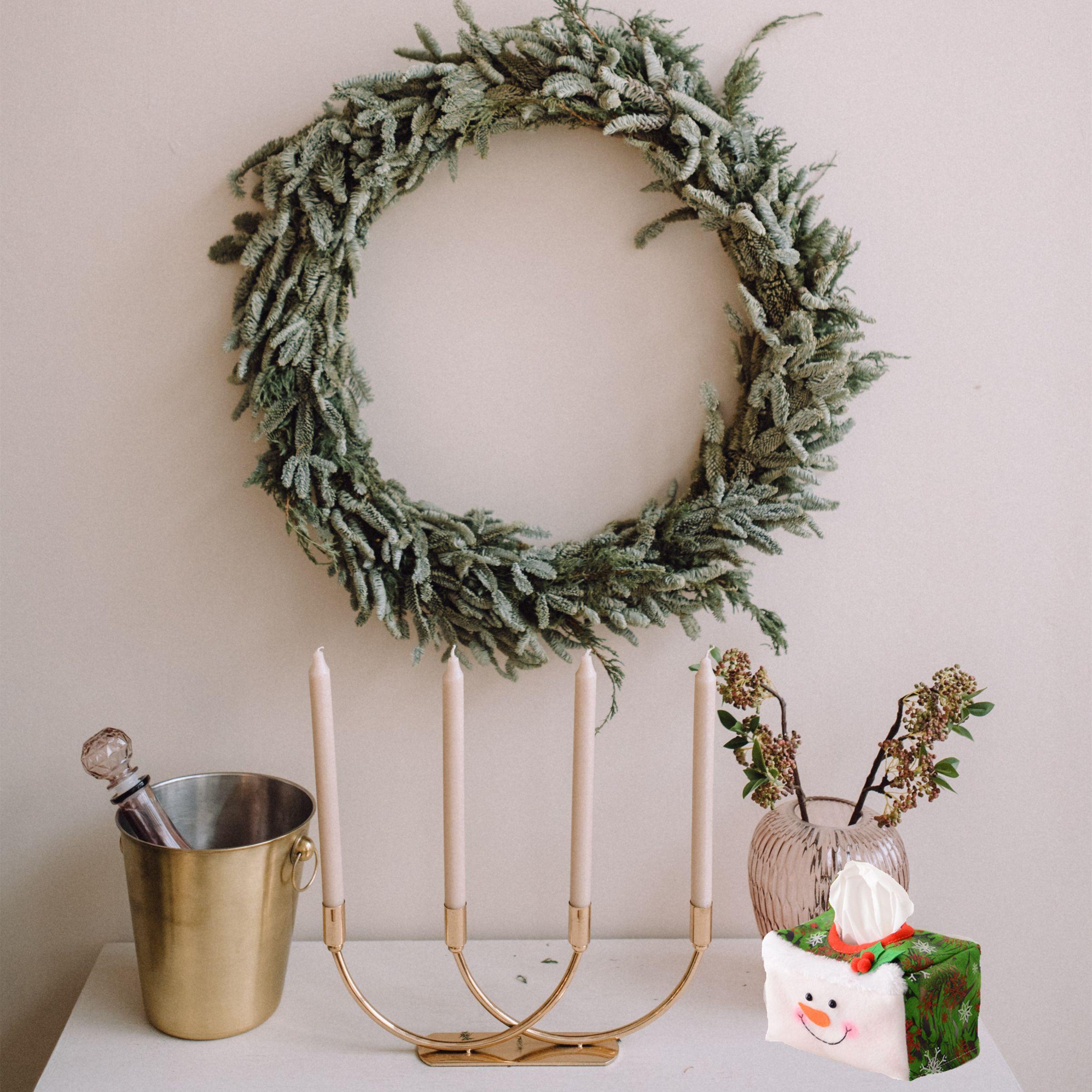 

Santa Claus Merry Christmas Tissue Box Napkin Holder Christmas Table Decor Storage Box Cover червоний