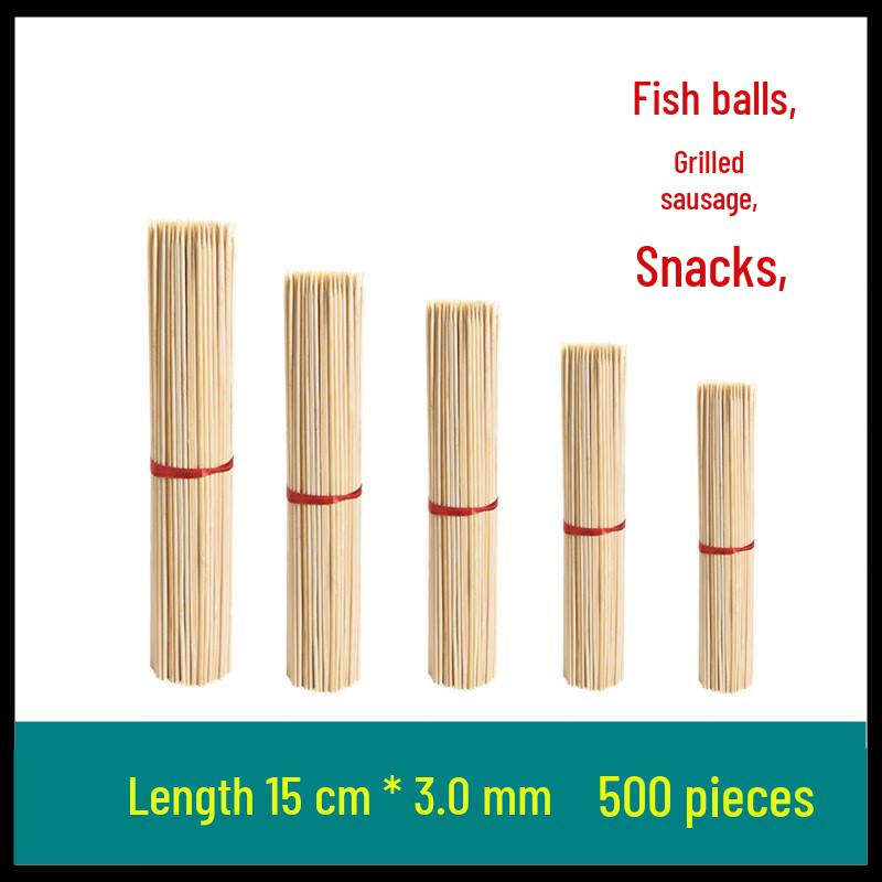 Disposable BBQ Bamboo Skewers