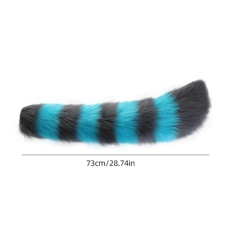 Halloween Foxes Tail Lolitas Cat Tail Fancy Dress Costumes Faux Furs Tail