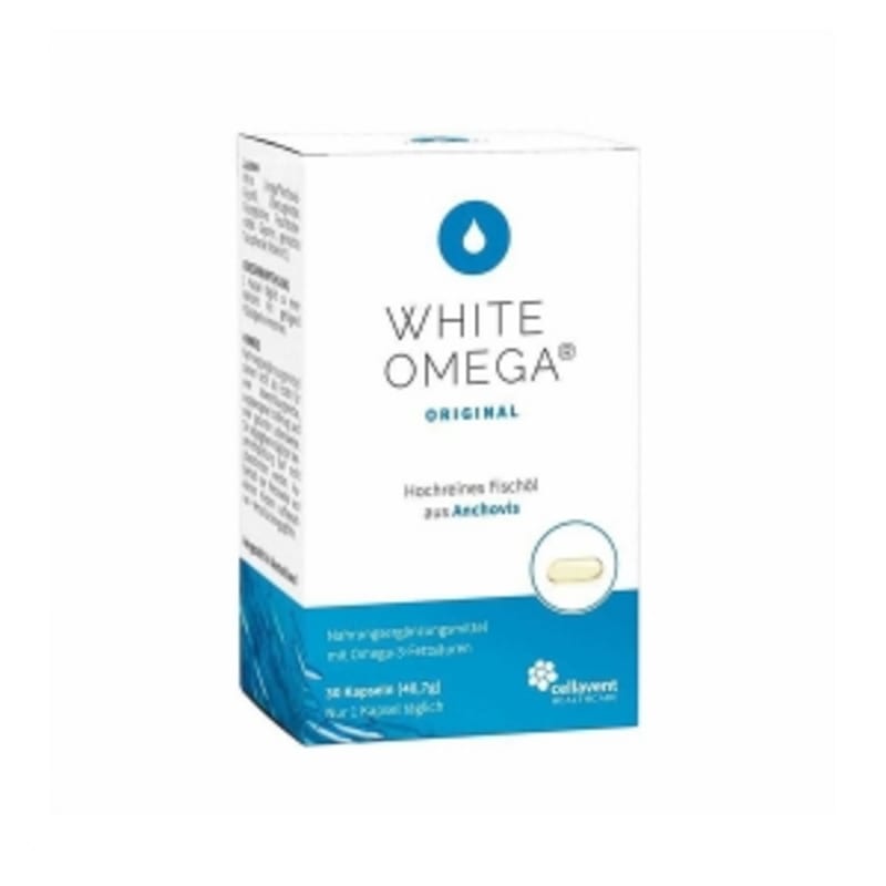 White Omega Omega-3, 30 Capsules