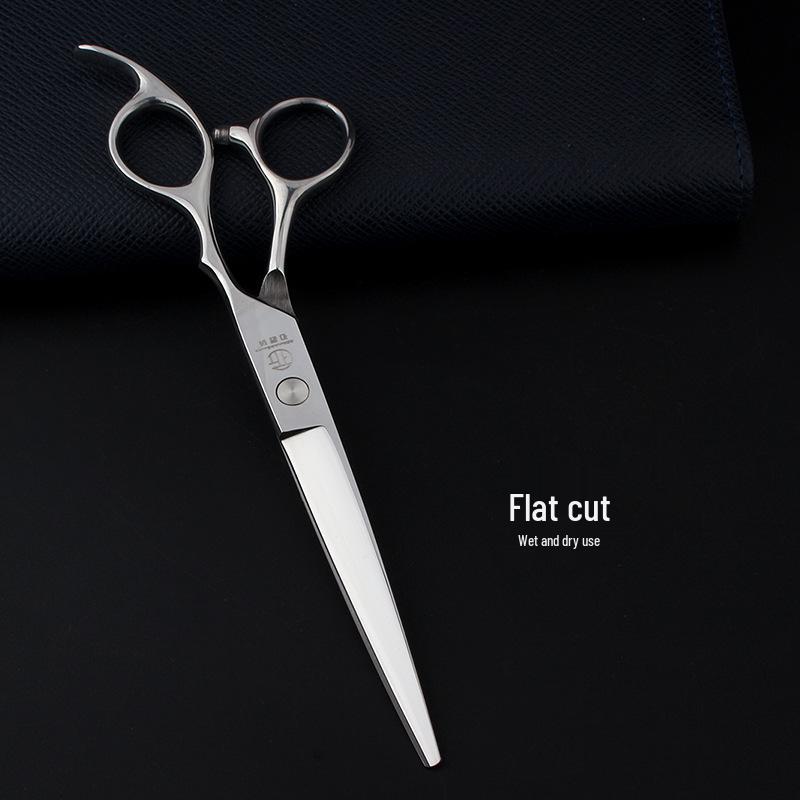 Professional 7-Inch Hairdresser Scissors for Hair Cutting & Thinning - Ideal for Bangs & Barber Shops