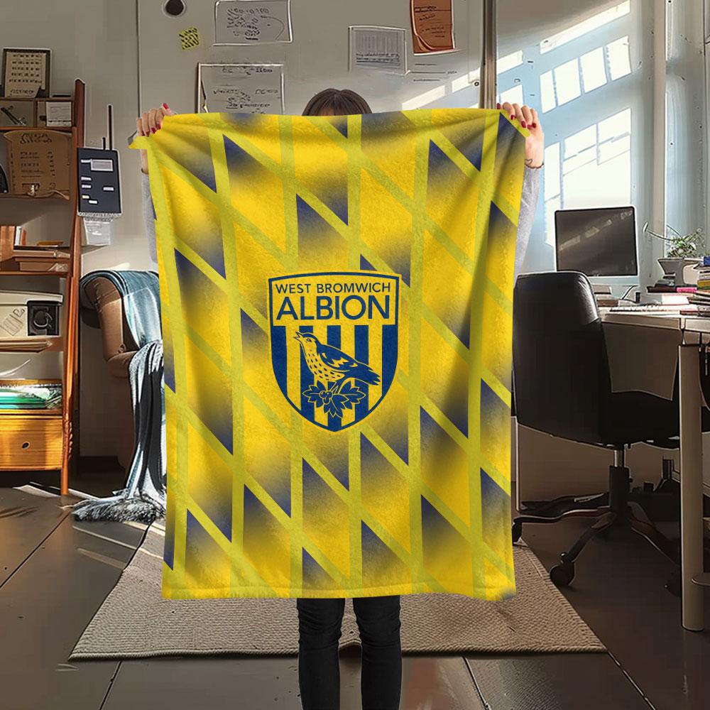 West Brom Blanket, High quality Comfortable for All Seasons, Home Decor, Warmth and Comfort