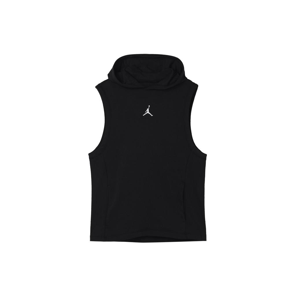Jordan Dri-FIT Sport Men's Knitted Sleeveless Hoodie Black (Unisex) Tank Tops DZ0572 010