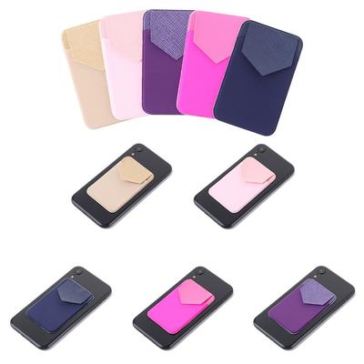 Elastic  Universal Wallet Case Slim Pocket Phone Card Holder Cell Phone Pocket