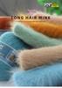 Mink Cashmere Yarn Balls, Medium Thickness, Long Hair, for Hand and Machine Knitting - DIY Yarn